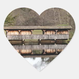 Bedekte brug hart sticker