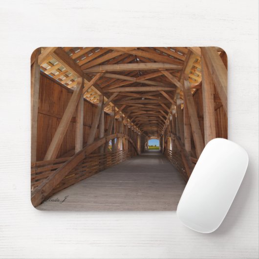 Bedekte brug in Indiana Mousepad Muismat (Met muis)