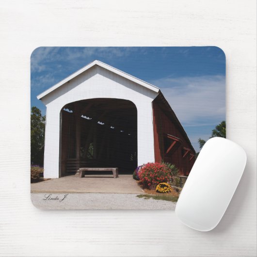 Bedekte brug in Indiana Mousepad Muismat (Met muis)