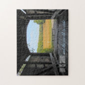 Bedekte brug Jigzaag Puzzle Legpuzzel (Verticaal)