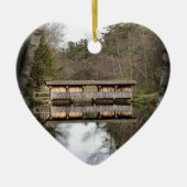 Bedekte brug keramisch ornament (Voorkant)