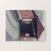 Bedekte brug legpuzzel (Horizontaal)