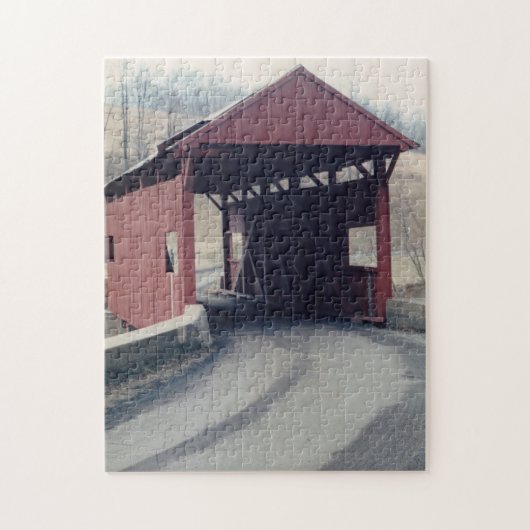 Bedekte brug legpuzzel (Verticaal)