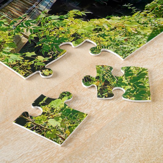 Bedekte brug Ohio. Legpuzzel (Zijkant)