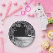 Bedekte brug papieren bordje (Feest)