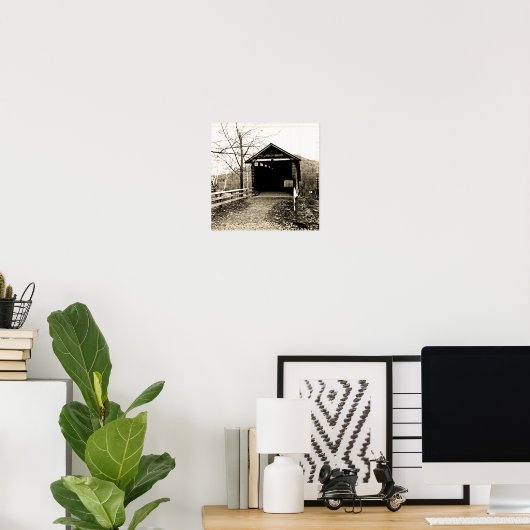 Bedekte brug poster (Thuiskantoor)