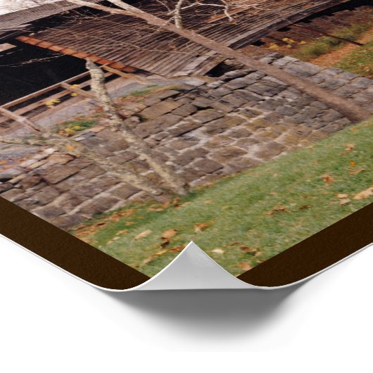 Bedekte brug poster (Hoek)