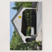 Bedekte brug Quechee Gorge, Vermont - Puzzle Legpuzzel (Verticaal)