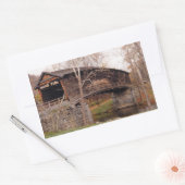 Bedekte brug rechthoekige sticker (Envelop)