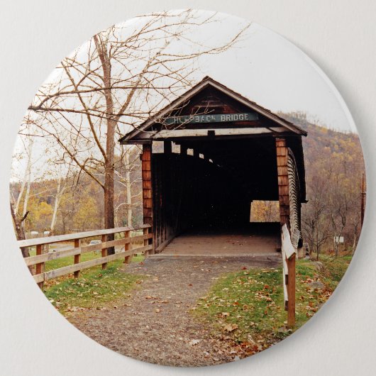 Bedekte brug ronde button 6,0 cm (Voorkant)