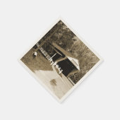 Bedekte brug servet (Hoek)