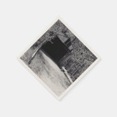 Bedekte brug servetten (Hoek)