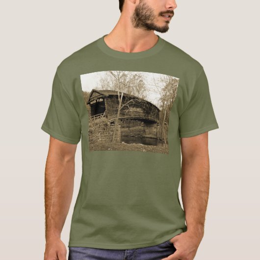 Bedekte brug t-shirt (Voorkant)
