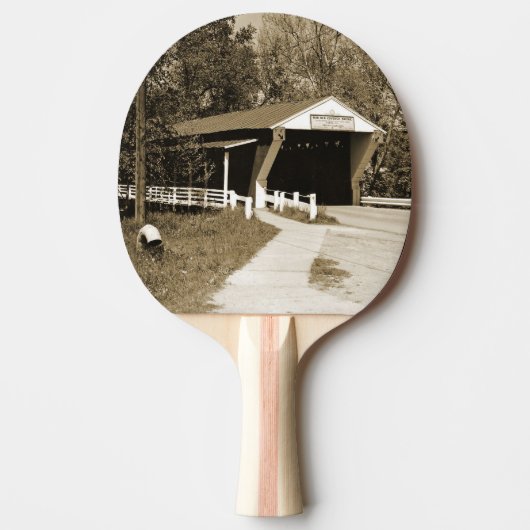 Bedekte brug tafeltennisbatje (Voorkant)