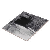 Bedekte brug tegeltje (Zijkant)