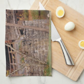 Bedekte brug theedoek (Quarter Fold)