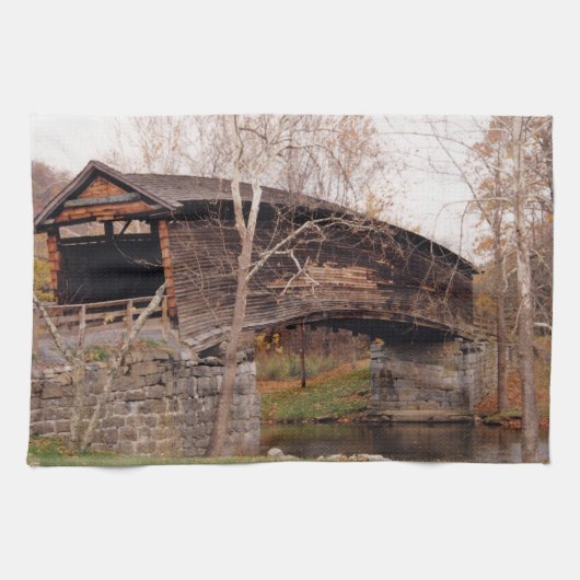 Bedekte brug theedoek (Horizontaal)