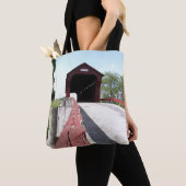 Bedekte brug tote bag (Dichtbij)