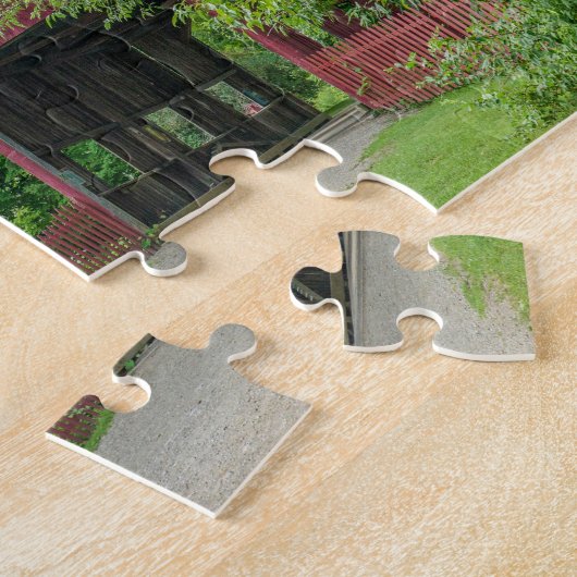 Bedekte brug Vermont Legpuzzel (Zijkant)