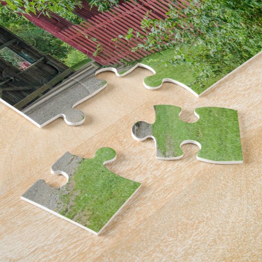Bedekte brug Vermont Legpuzzel (Zijkant)