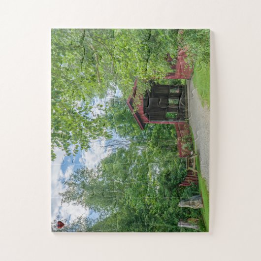 Bedekte brug Vermont Legpuzzel (Verticaal)