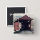 Bedekte brug vierkante button 5,1 cm (Voorkant /achterkant)