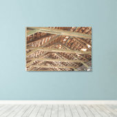 Bedekte brugdoek binnenzijde canvas afdruk (Insitu (Houten vloer))
