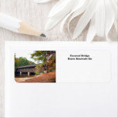 Bedekte Bruggestonberg Ga Etiket (Insitu)