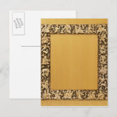 Bedekte ivoorplak uit Fatimid, Egypte Briefkaart (Voorkant / Achterkant)