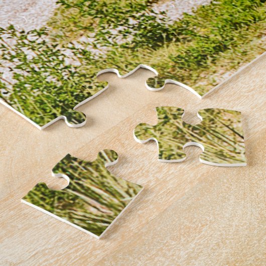 Bedekte Wagon op Scotts Bluff National Monument Legpuzzel (Zijkant)