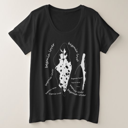 bedelaar grote maat t-shirt (Design voorkant)