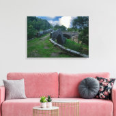 Bedelaarsbrug, Glaisdale Canvas Afdruk (Insitu (Woonkamer))