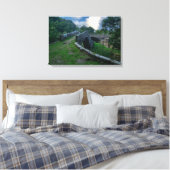 Bedelaarsbrug, Glaisdale Canvas Afdruk (Insitu (Slaapkamer))