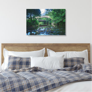 Bedelaarsbrug, Glaisdale Canvas Afdruk