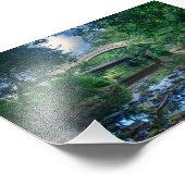 Bedelaarsbrug, Glaisdale Foto Afdruk (Hoek)