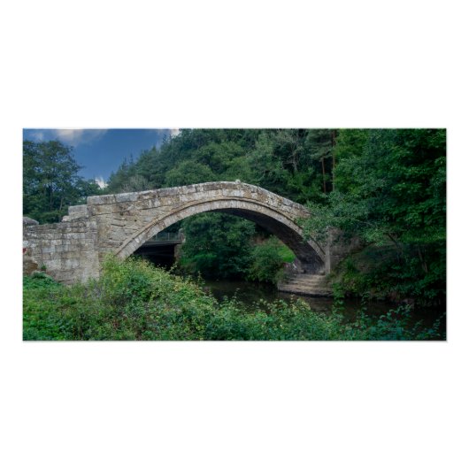 Bedelaarsbrug, Glaisdale Perfect Poster (Voorkant)