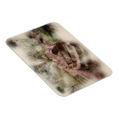 Bedelaarsbrug, Glaisdale - Waterverf Kunst Magneet (Rechterzijde)