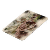 Bedelaarsbrug, Glaisdale - Waterverf Kunst Magneet (Linkerzijde)