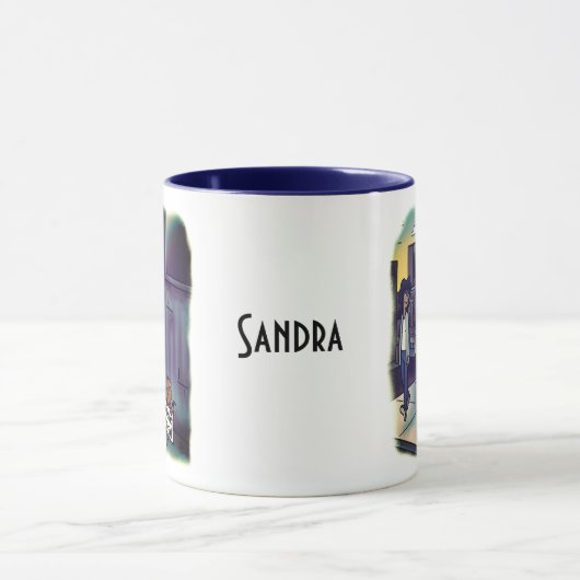 Bedelen Cat Combo Mok (Midden)