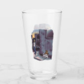 bedelen kat bier glas (Voorkant)