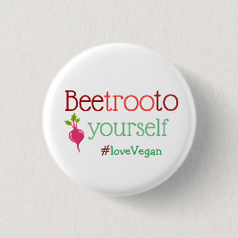 Bedenk aan jullie zelf-liefhebbers Vegan Play op w Ronde Button 3,2 Cm
