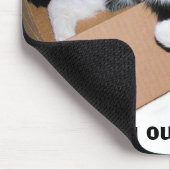 Bedenk buiten de doos mousepad muismat (Hoek)