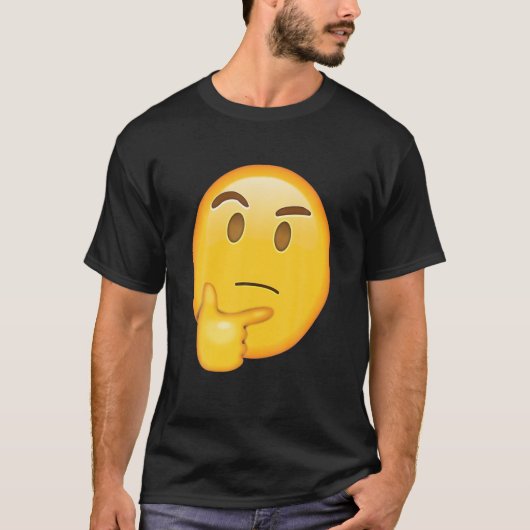 Bedenk de lichte lamp van het gezicht grappig met t-shirt (Voorkant)