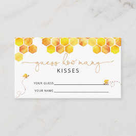 Bedenk eens hoeveel kisses brudal game informatiekaartje