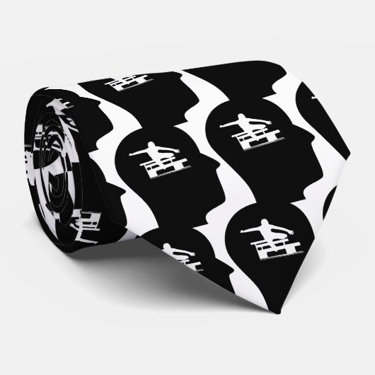 Bedenk hoe het zit met het urdling stropdas (Opgerold)