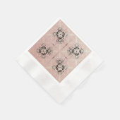 Bedenk pasteldrasts Cocktail Napkins Servet (Hoek)