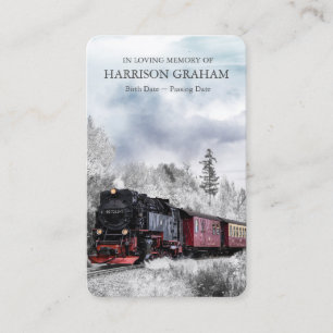 Bedenkaartjes Stoomtrein Deluxe Visitekaartje