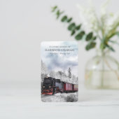 Bedenkaartjes | Stoomtrein Deluxe Visitekaartje (Staand voorkant)