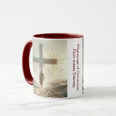 Bedevaart van Veroordeling - Faith Meets Eternity  Mok (Voorkant links)