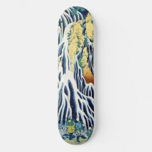 Bedevaartgangers bij Kirifuri-waterval Japanse kun Persoonlijk Skateboard